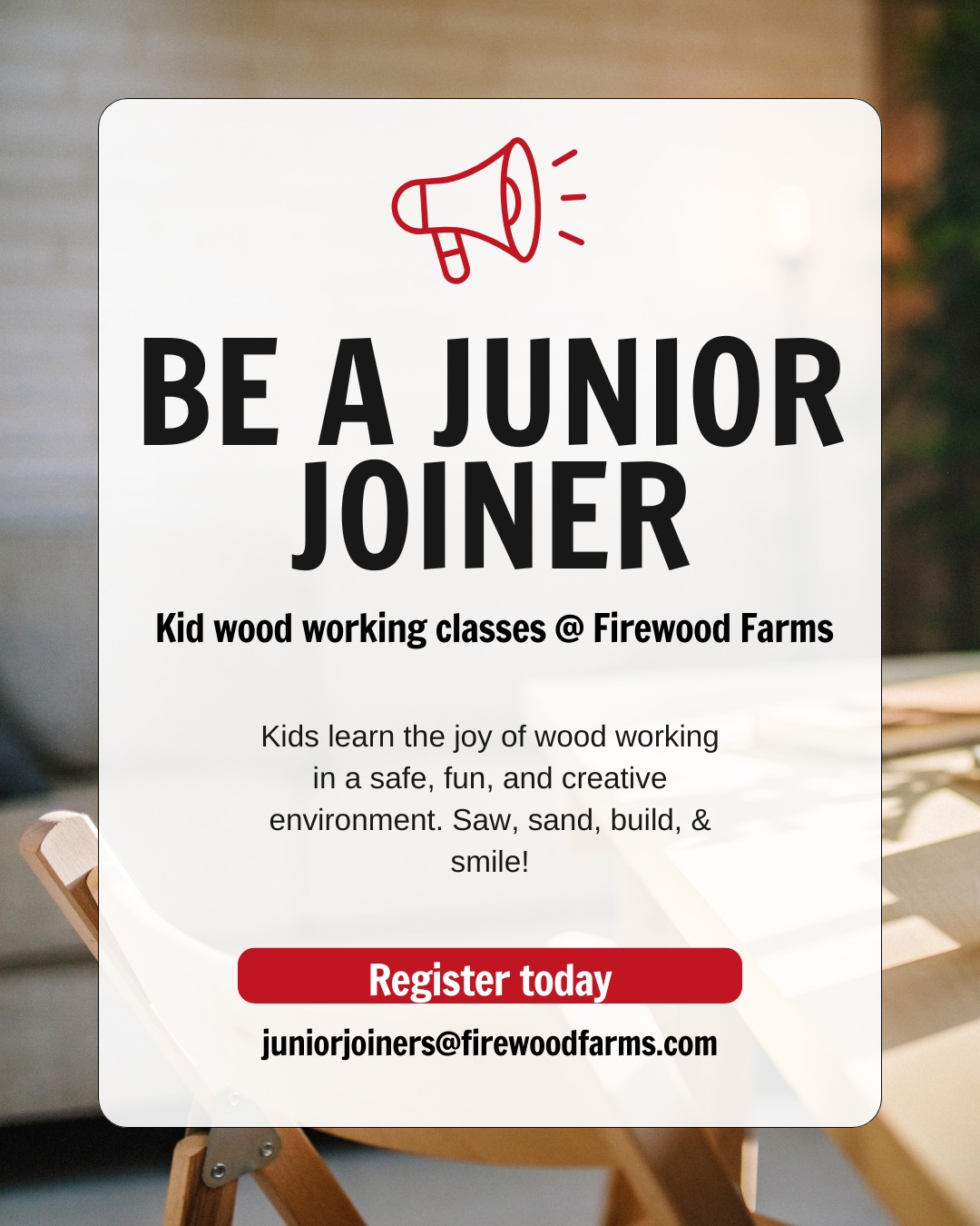 Kids 6-12 welcome
DM for session dates and times!
Saturday Class available
#kidswoodworking #hmb #3dthinking #woodworking